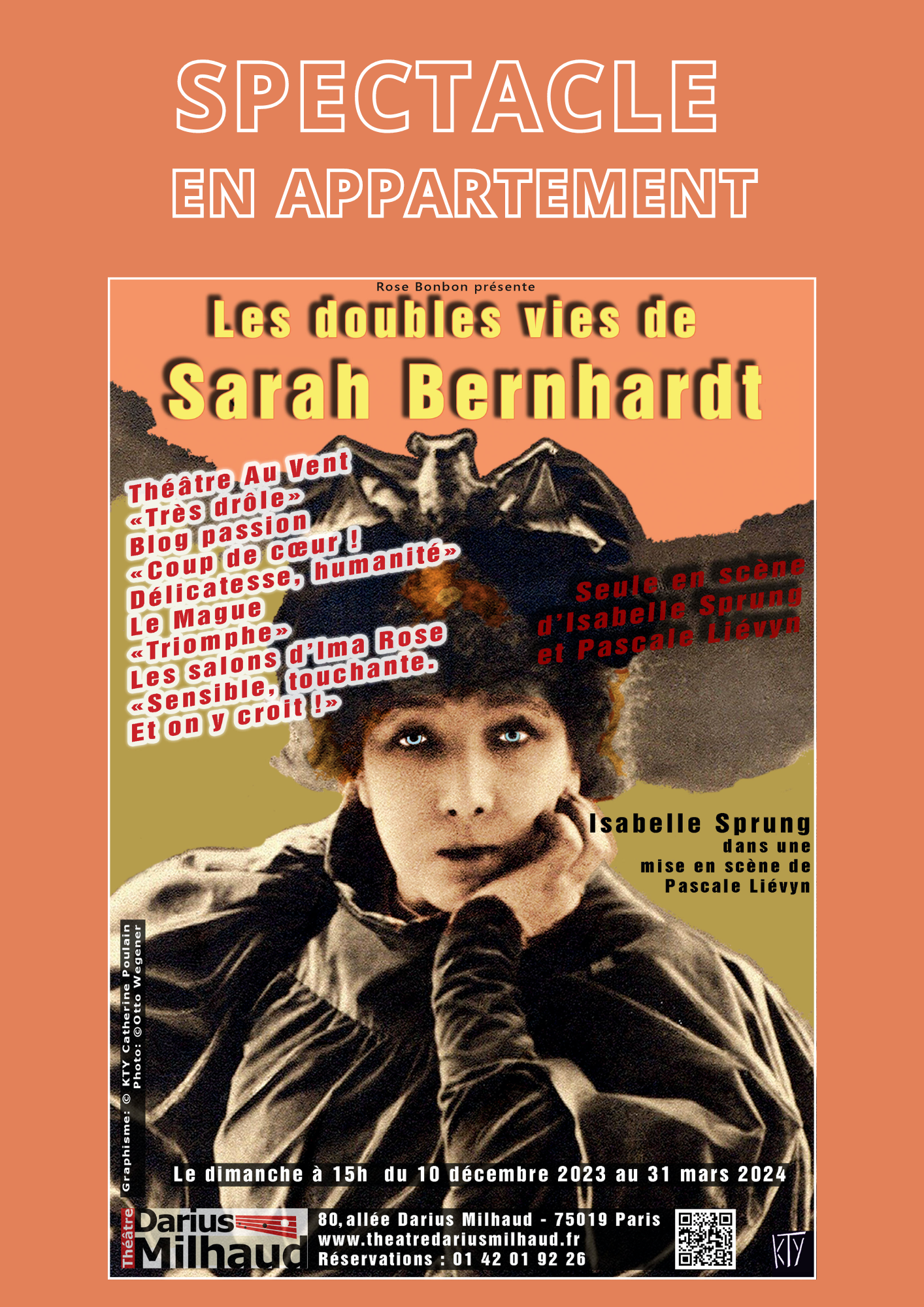 Les double vies de Sarah Bernhardt
