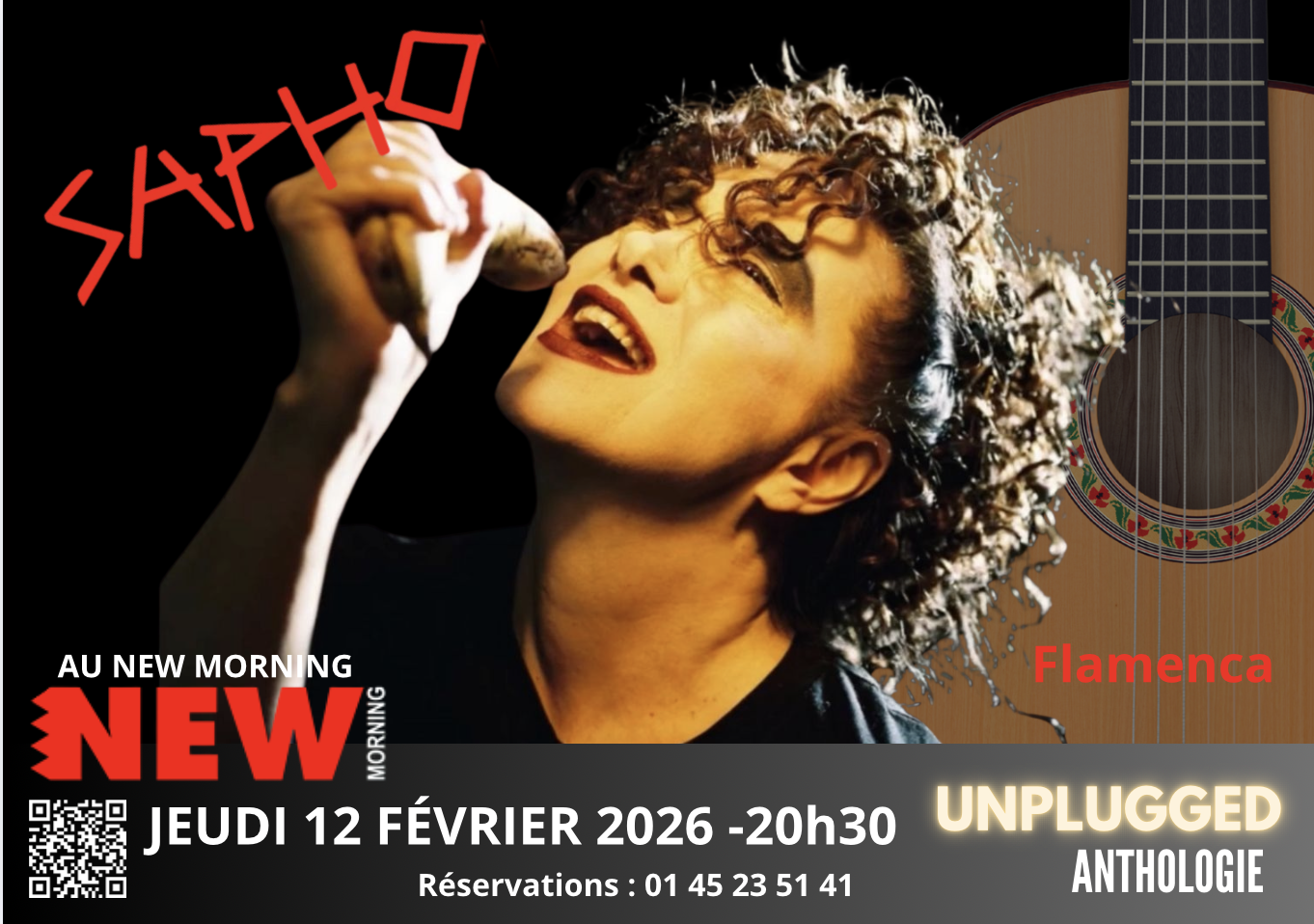 Sapho - Unplugged Anthologie au New Morning